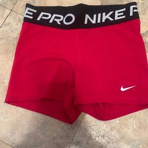 Red Nike Pros